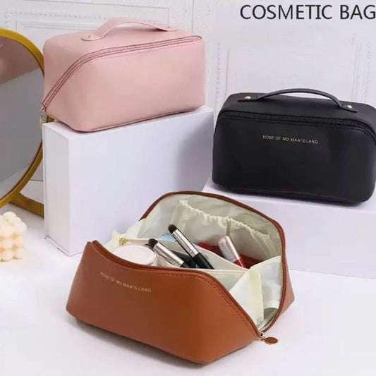 Large capacity Cosmetic Bag Makeup Organizer | - Elegant Households KE