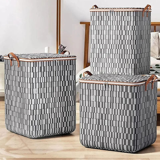 Large Capacity Quilt Duvet/Closet Organizer/Luggage Storage Bags | - Elegant Households KE