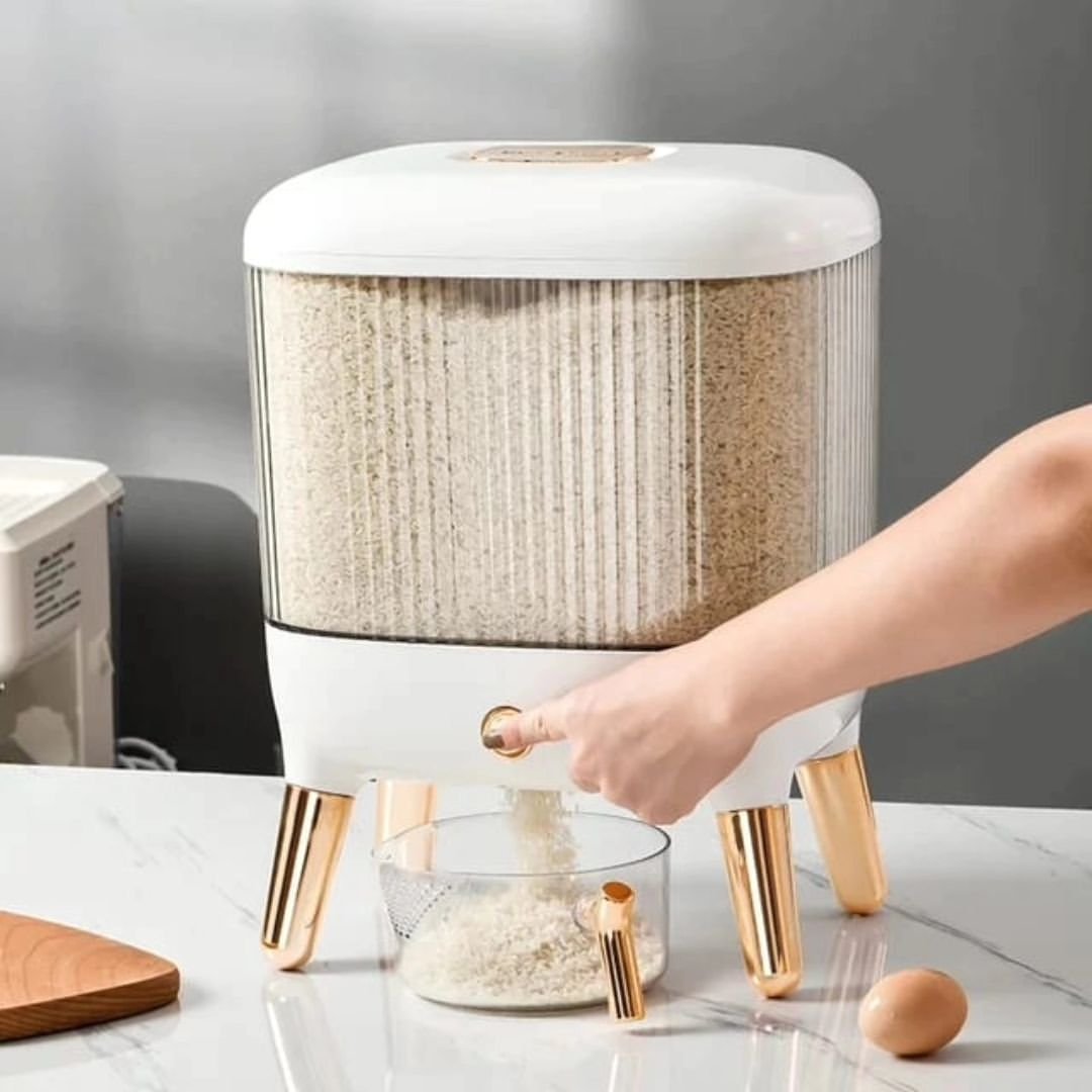 Large Capacity Rice/Cereal Dispenser | - Elegant Households KE