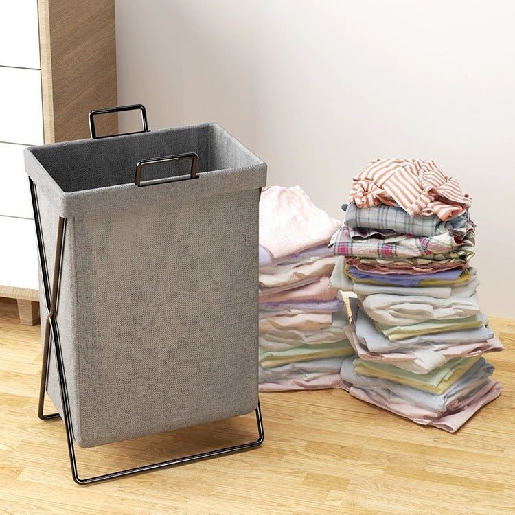 Large collapsible laundry basket | - Elegant Households KE