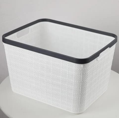 Large Plastic storage basket | - Elegant Households KE