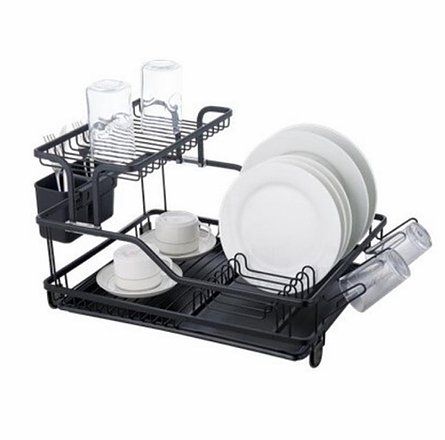 Large Single Layer Dishrack | - Elegant Households KE