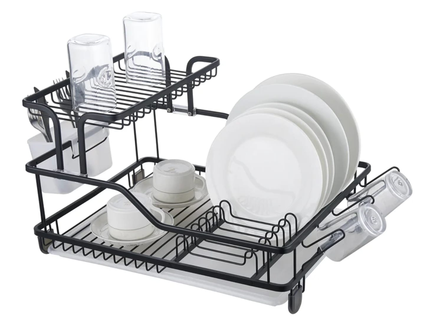 Large Single Layer Dishrack | - Elegant Households KE