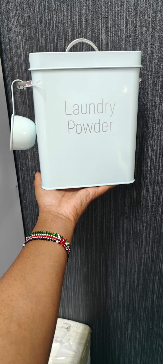 Laundry Powder Tin | - Elegant Households KE