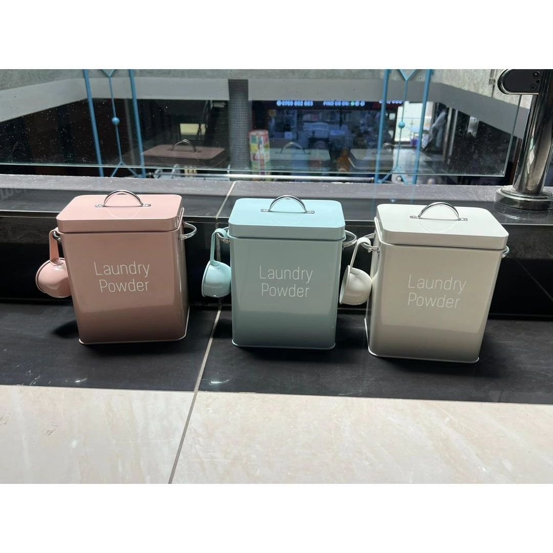 Laundry Powder Tin | - Elegant Households KE