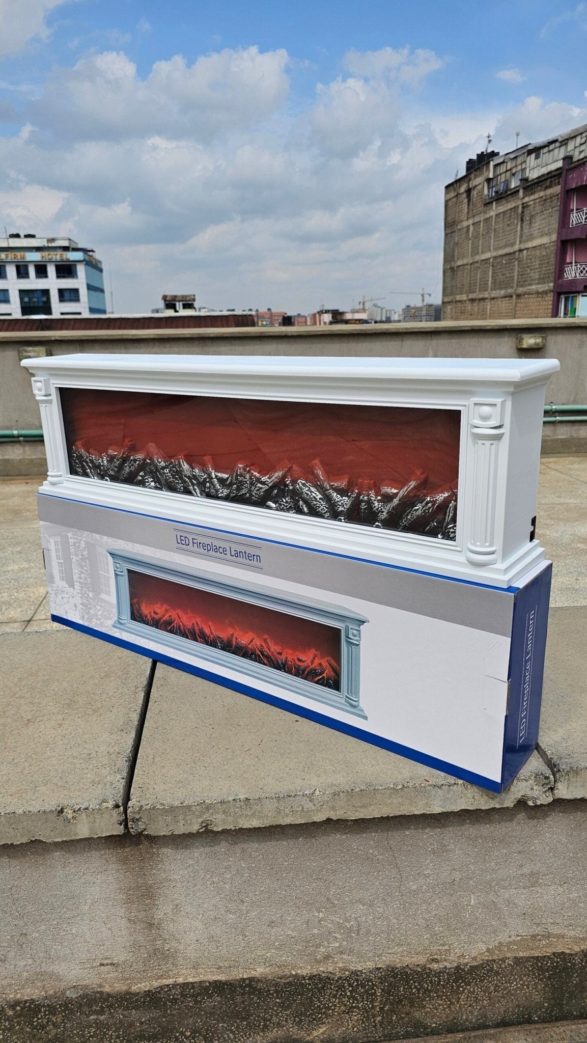 LED Modern Electric Simulated Fireplaces Flame Lamp | - Elegant Households KE