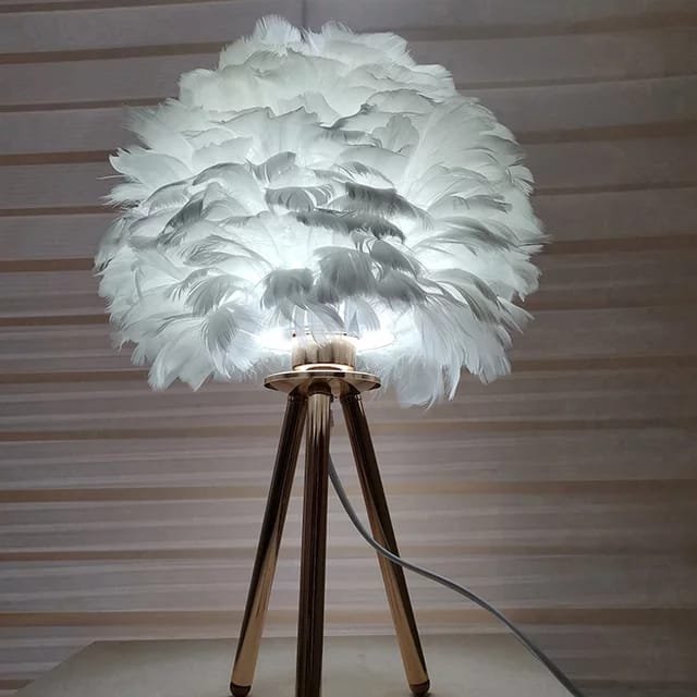 L.E.D Modern Night Feather light | - Elegant Households KE