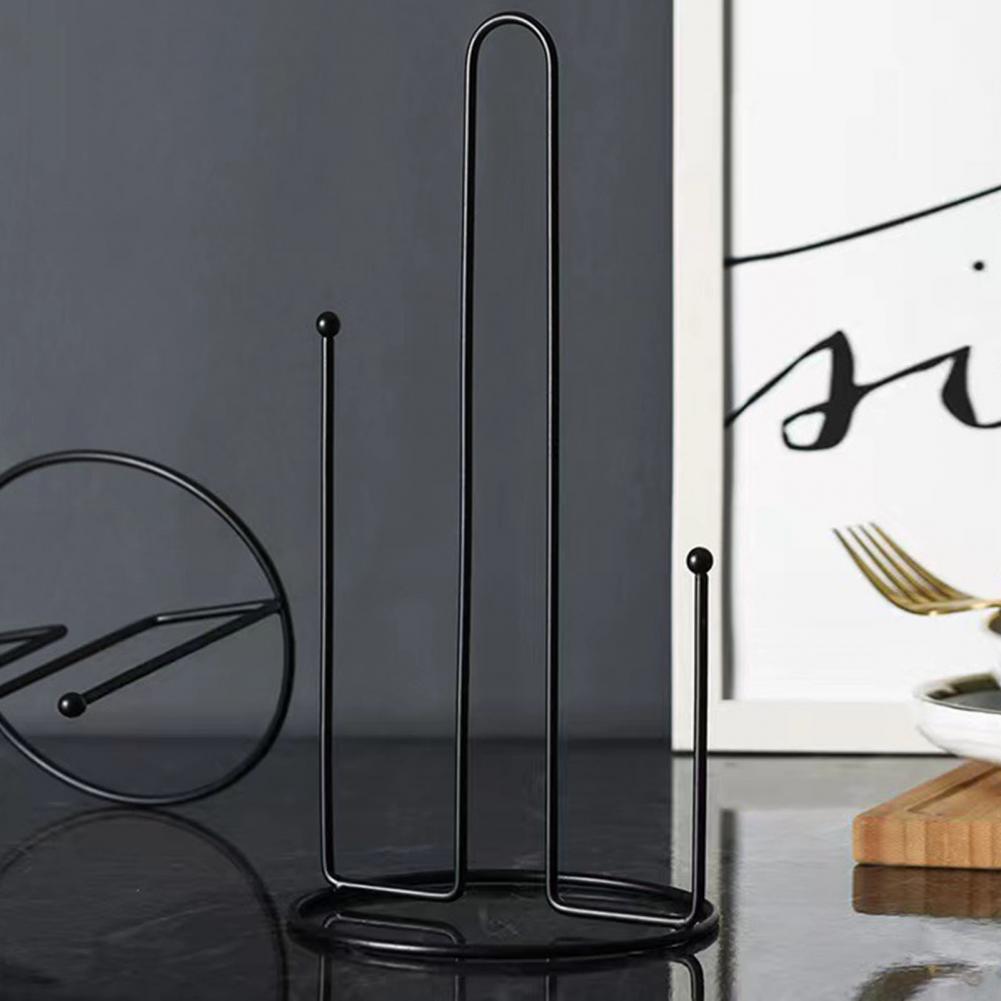 Light luxury metallic paper towel holder | - Elegant Households KE