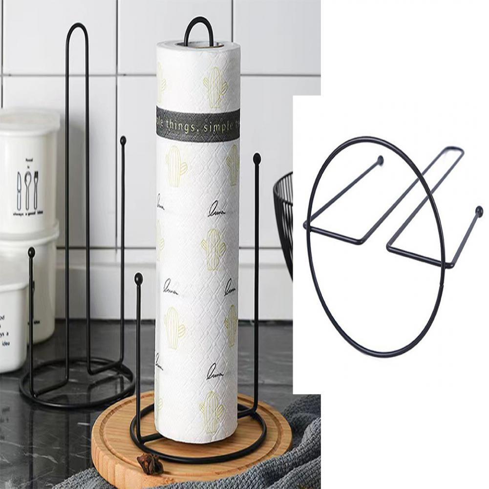 Light luxury metallic paper towel holder | - Elegant Households KE