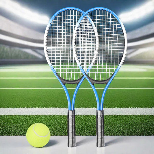 Long Tennis Set with 2 Rackets 3 Balls and Carry Bag | - Elegant Households KE