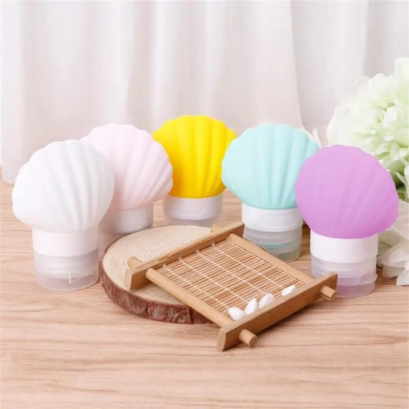 Lotion Soap Small Sample Containers Refillable Bottles Easy To Squeeze | - Elegant Households KE