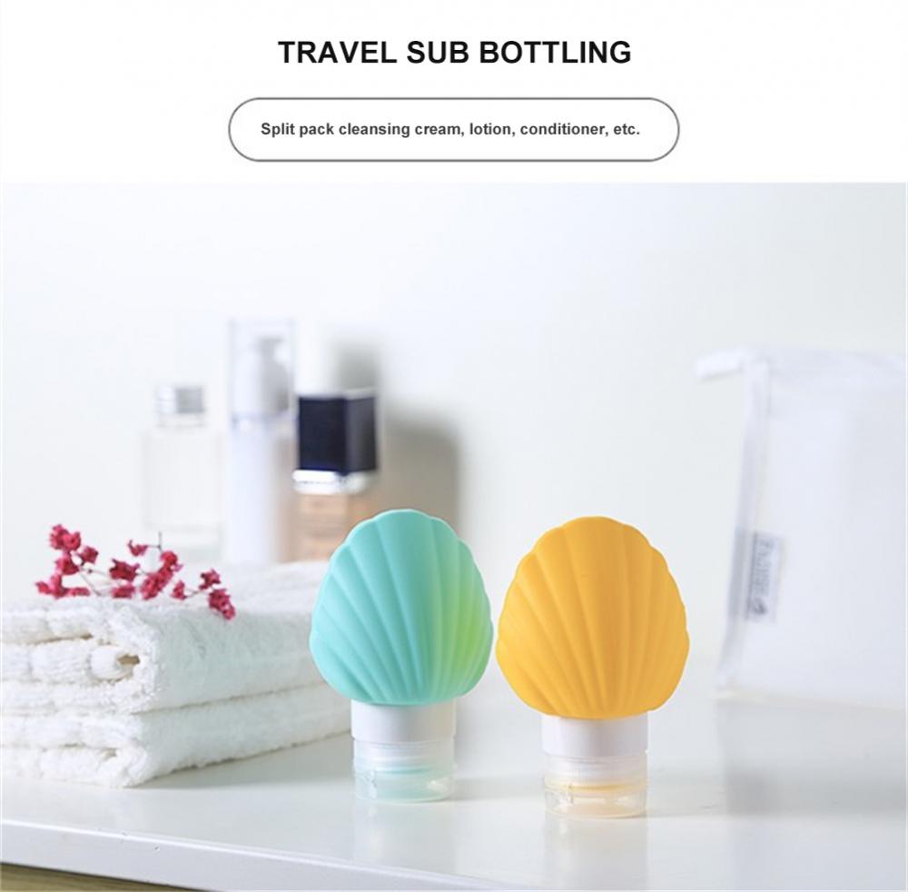 Lotion Soap Small Sample Containers Refillable Bottles Easy To Squeeze | - Elegant Households KE
