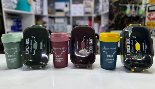 Lunch Box &amp; Tumbler Bottle | - Elegant Households KE
