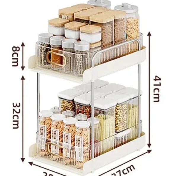 Luxury 2 Tier Multipurpose Storage Rack | - Elegant Households KE
