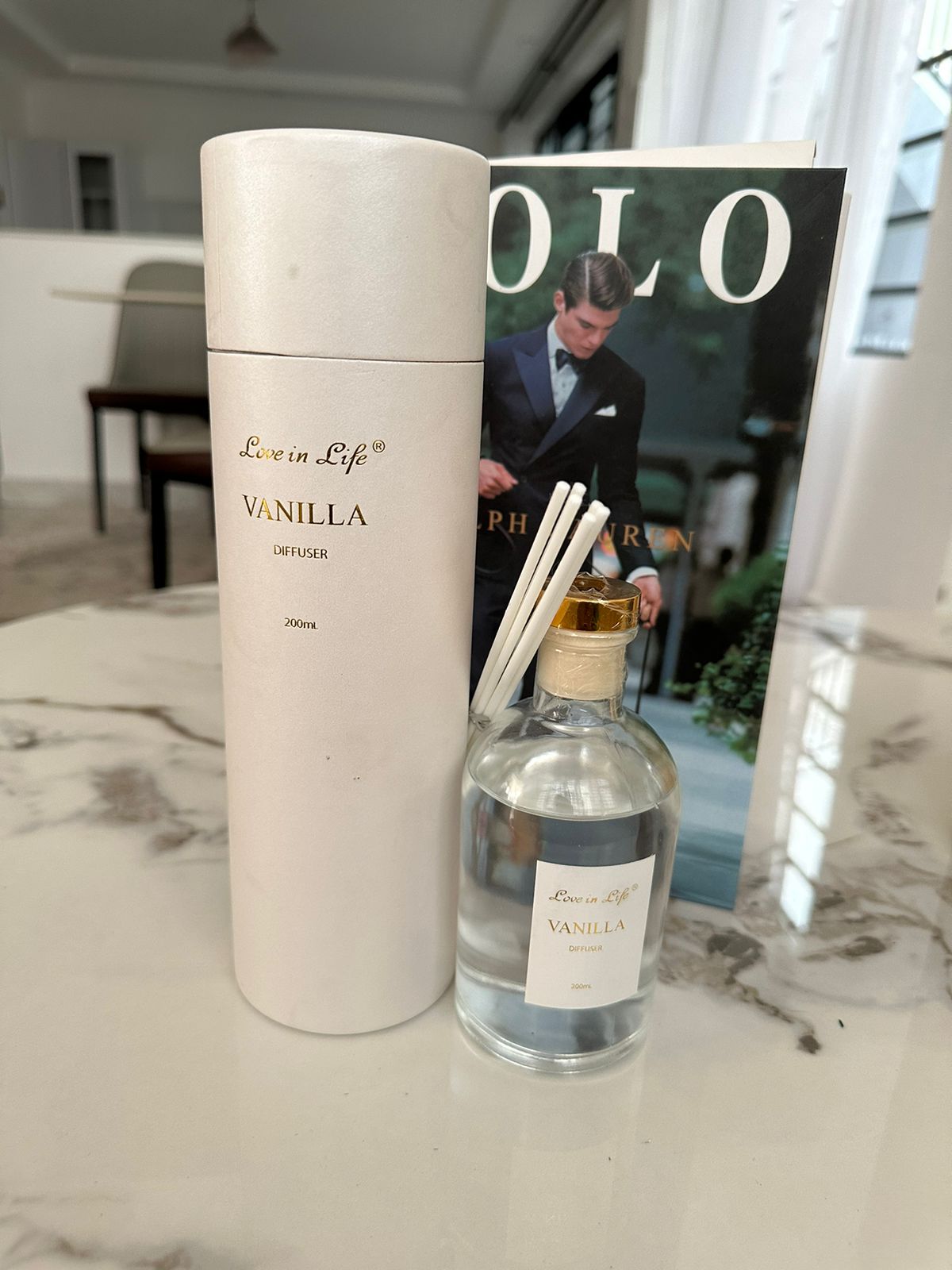 Luxury diffusers with canvas packaging | - Elegant Households KE