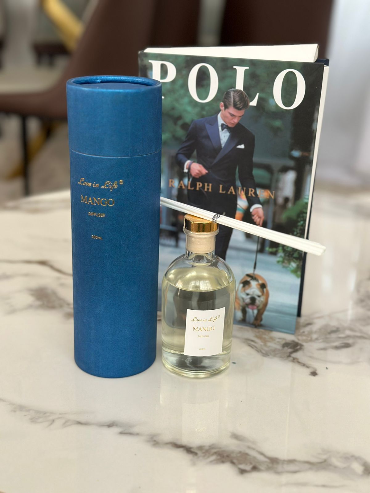 Luxury diffusers with canvas packaging | - Elegant Households KE