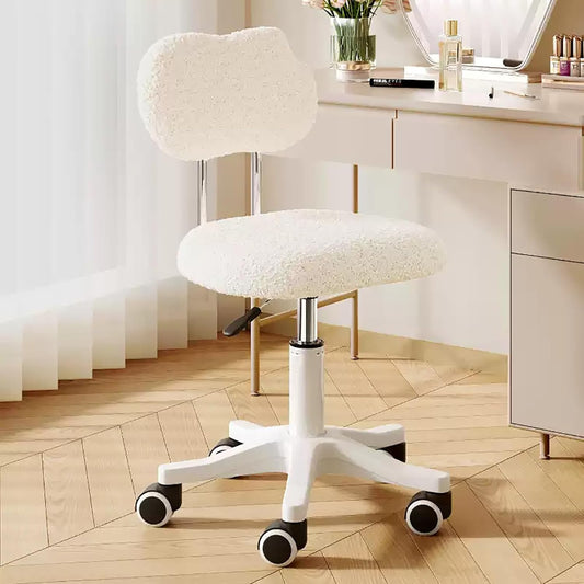 Luxury Fur Dressing Chair | - Elegant Households KE