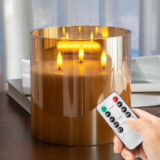 Luxury LED Candle with Remote | - Elegant Households KE