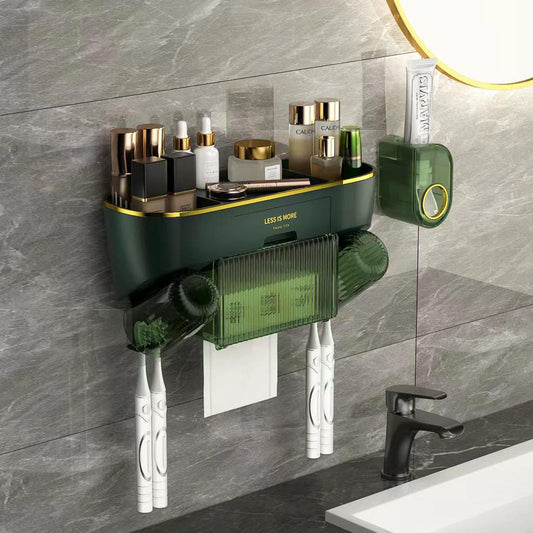 Luxury multifunctional Toothbrush holder and squeezer | - Elegant Households KE