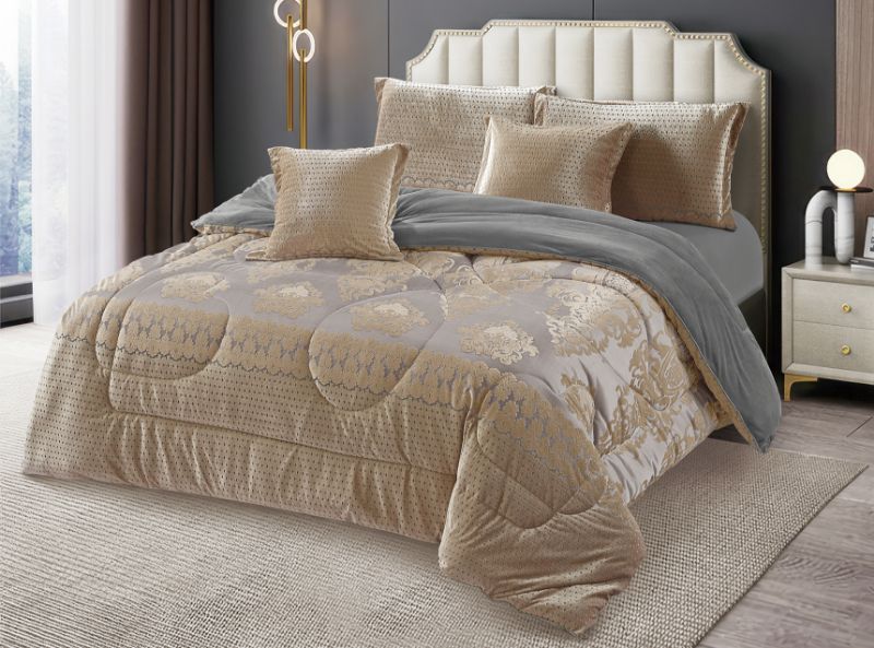 Luxury Silk Velvet Fleece Duvet Set – Ultra Soft, Warm & Elegant Bedding Collection | - Elegant Households KE