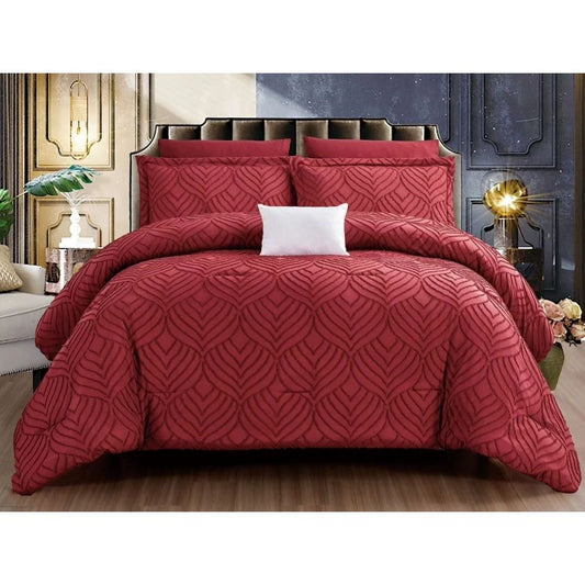 Luxury Tufted Comforter Bedding Set | - Elegant Households KE