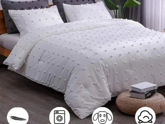Luxury Tufted Comforter Bedding Set | - Elegant Households KE