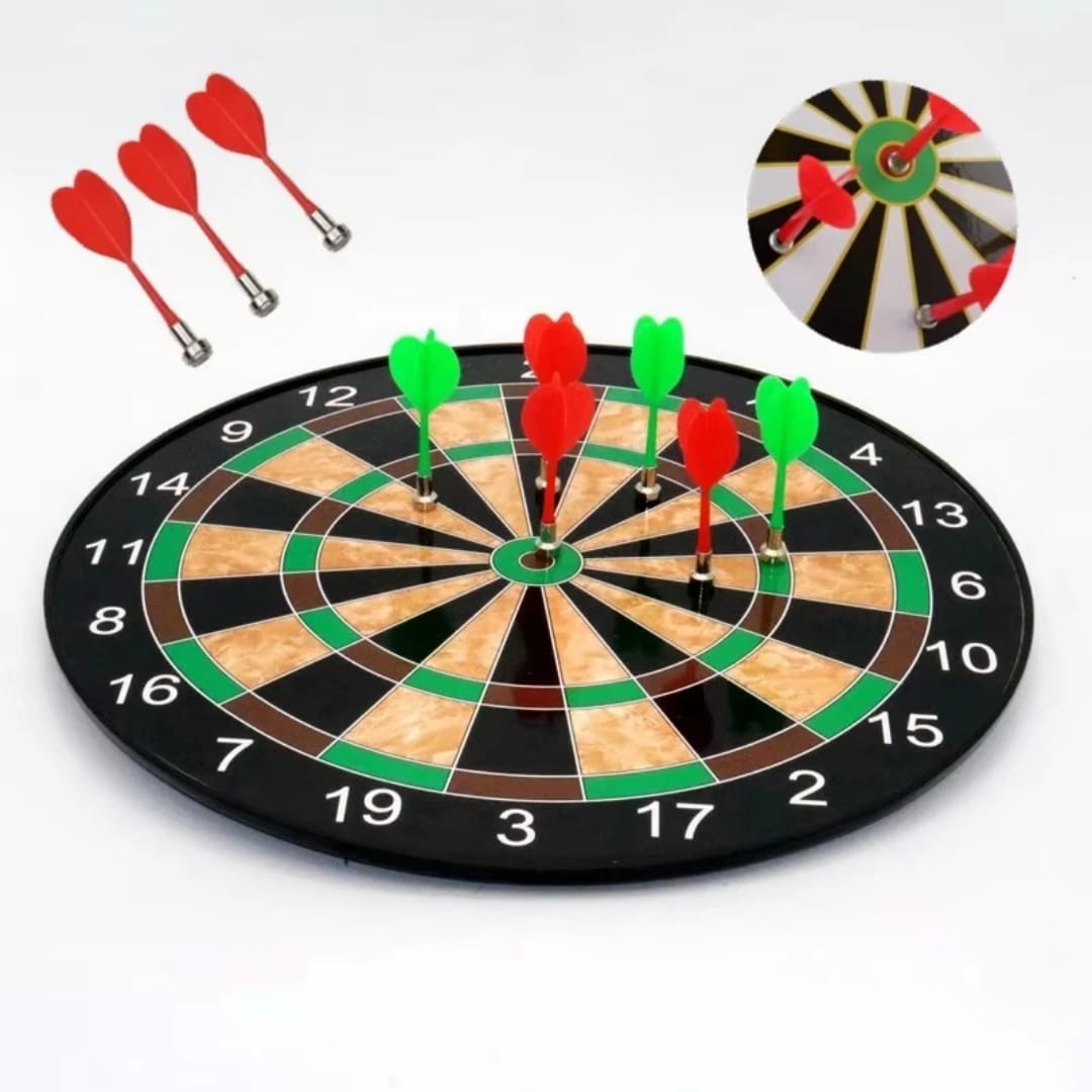 Magnetic Dart Board Set with Safe Darts for Kids & Family | - Elegant Households KE