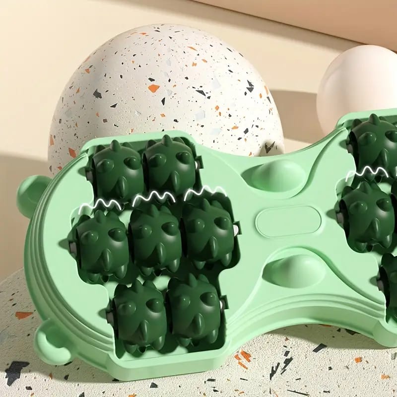 Manual Stepping 14 roller foot massager | - Elegant Households KE