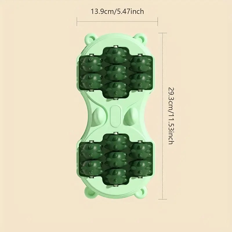 Manual Stepping 14 roller foot massager | - Elegant Households KE