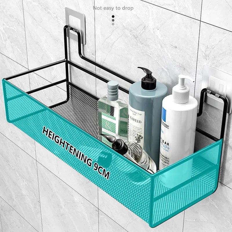 Mesh Bathroom rack with self adhesive stickers  | - Elegant Households KE