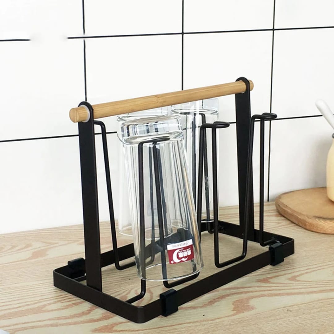 Metallic Glass Holder | - Elegant Households KE