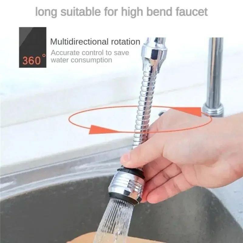 Metallic Tap Faucet Extender | - Elegant Households KE