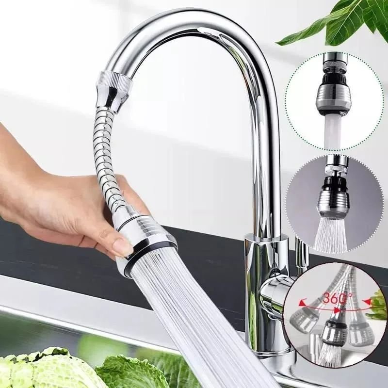 Metallic Tap Faucet Extender | - Elegant Households KE