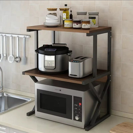 Microwave/ Oven Rack Organizer | - Elegant Households KE