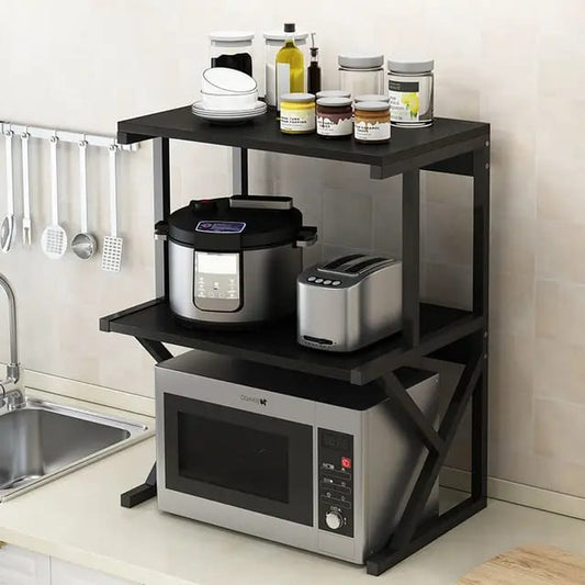 Microwave/ Oven Rack Organizer | - Elegant Households KE