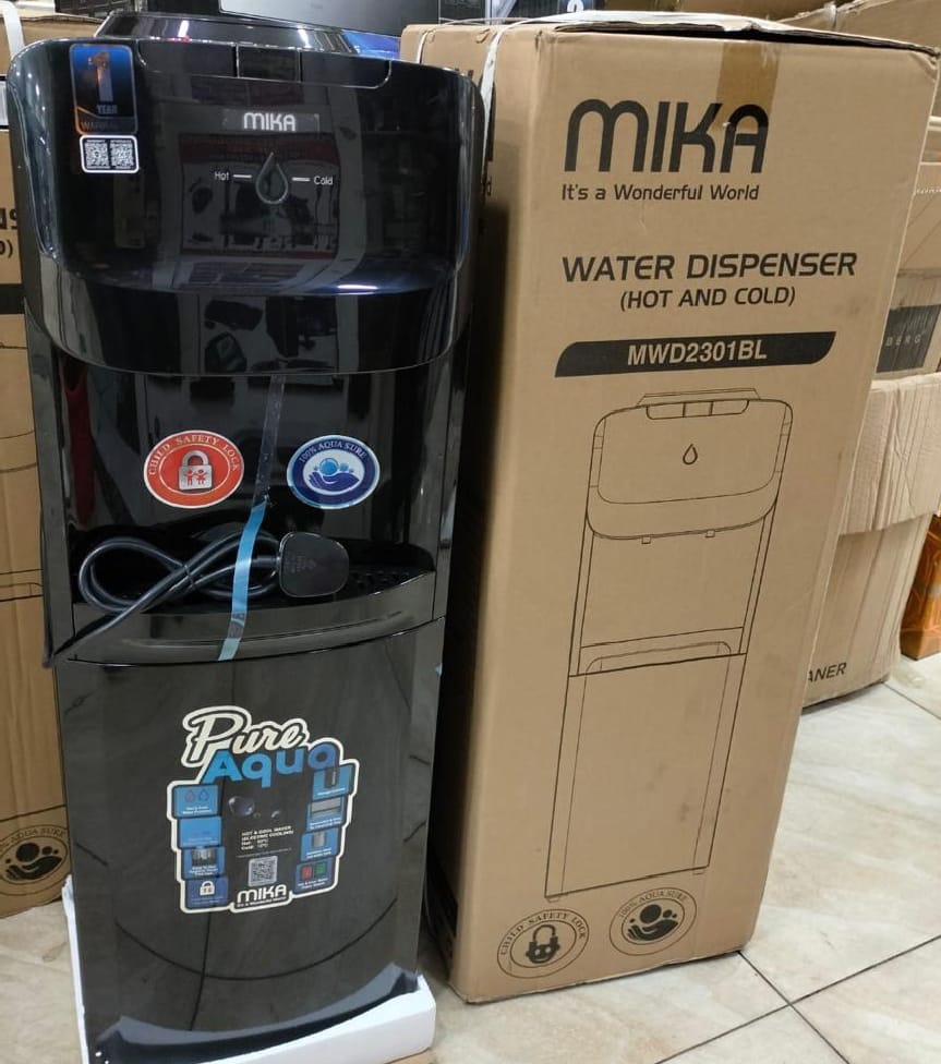 Mika Water Dispenser - Hot & Cold, Efficient & Stylish