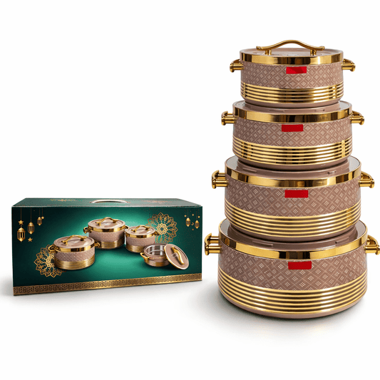 Milton Insignia 4 - Piece Insulated Casserole Hot Pot Set | - Elegant Households KE