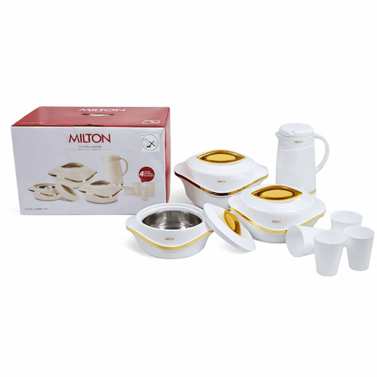 Milton Pearl Hot Pot Combo Set with Glasses | - Elegant Households KE