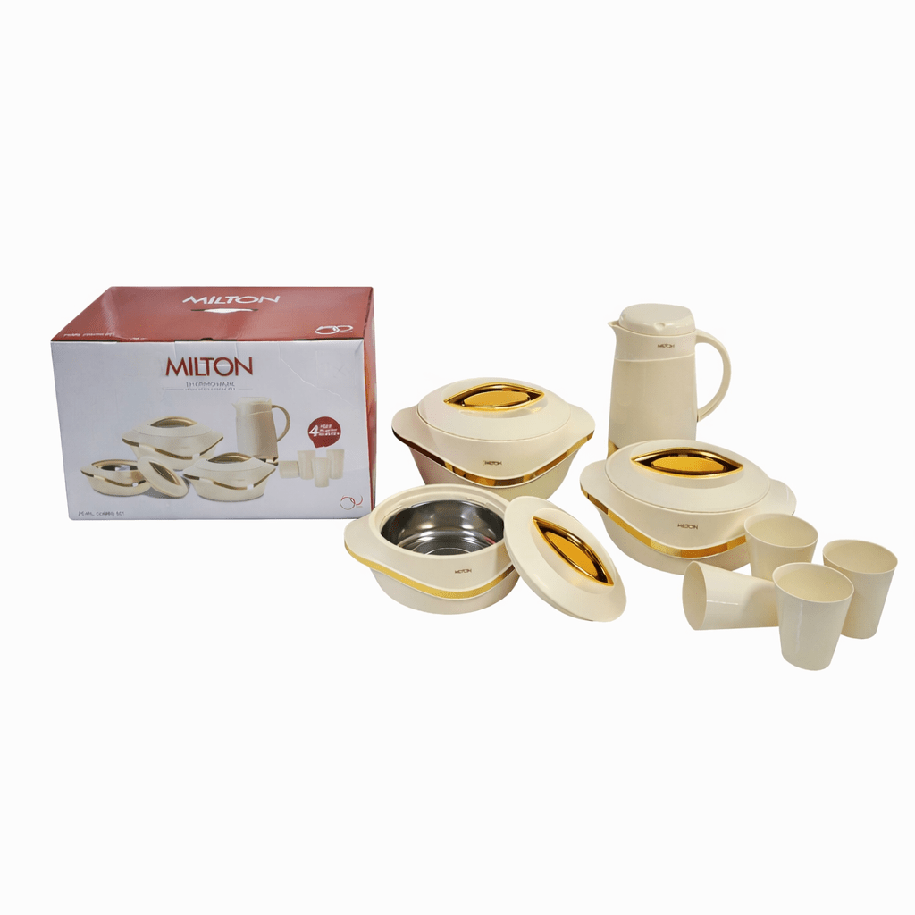 Milton Pearl Hot Pot Combo Set with Glasses | - Elegant Households KE