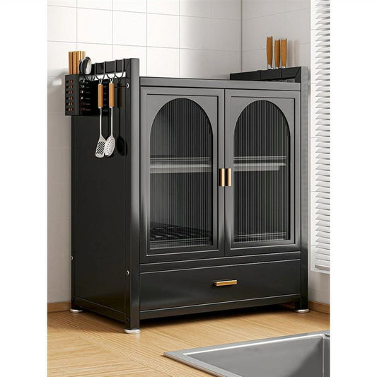 Minimalist Kitchen Countertop dish rack with Drawers | - Elegant Households KE