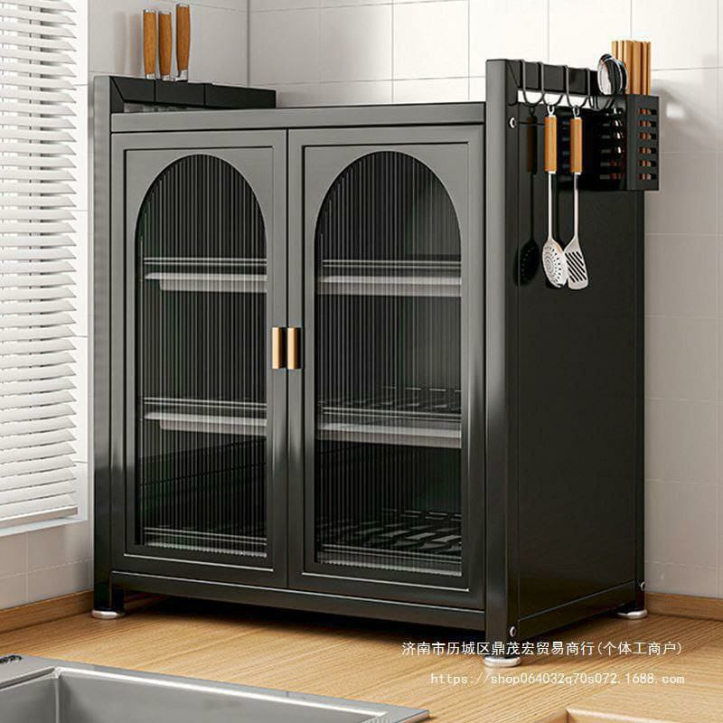 Minimalist Kitchen Countertop dish rack with Drawers | - Elegant Households KE