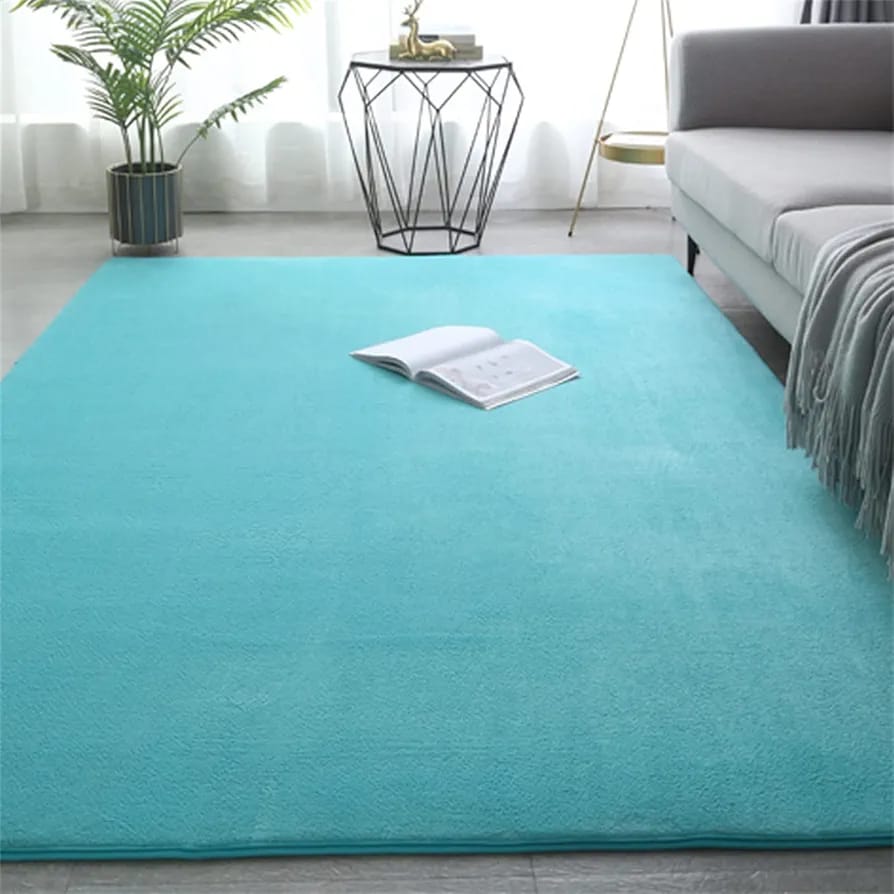 Modern Luxury Style Nordic Rabbit fur Carpet Super Soft & Skin - Friendly – (Size 6×7feet) | - Elegant Households KE