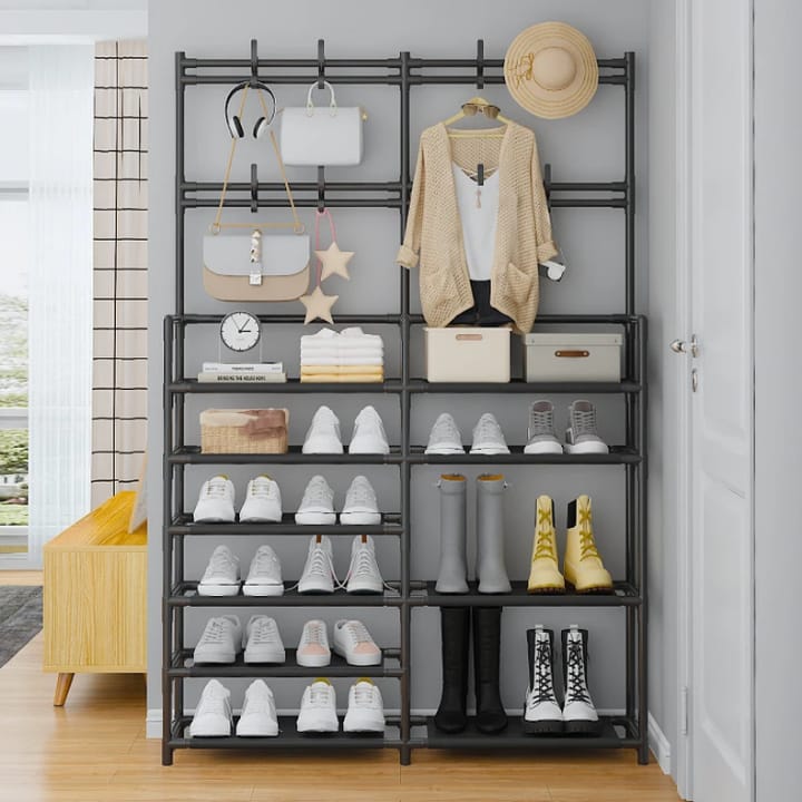 Multi - Functional dust free Shoe Rack | - Elegant Households KE