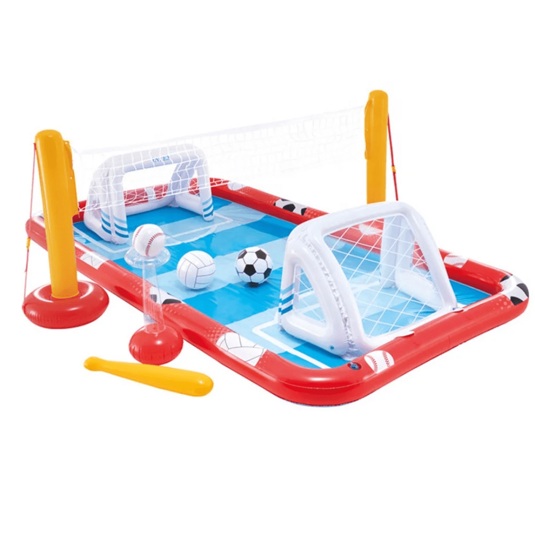 Multi - Sport Inflatable Splash Pool for Kids Outdoor Fun | - Elegant Households KE