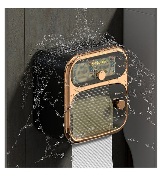 Multifunction 2 Layer Toilet Paper Box | - Elegant Households KE