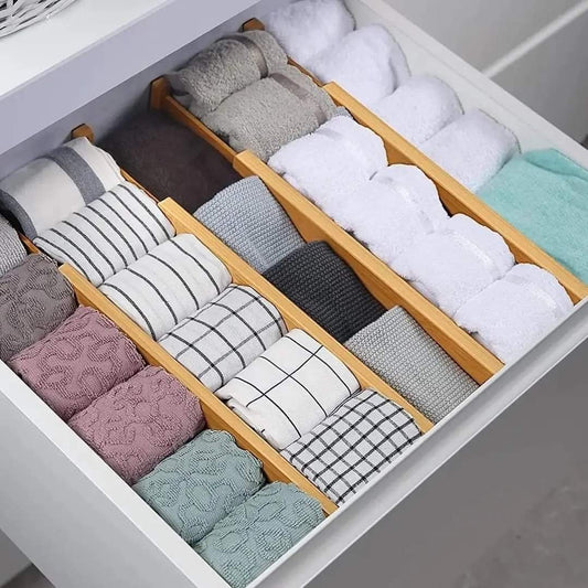 Multifunctional Bamboo drawer Dividers | - Elegant Households KE