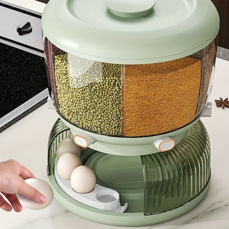 Multifunctional cereals and egg organizer  | - Elegant Households KE