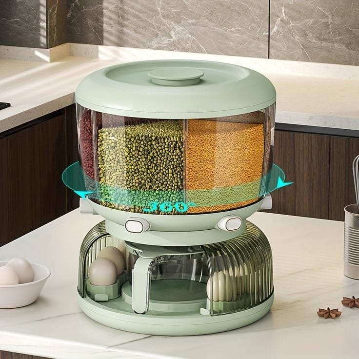 Multifunctional cereals and egg organizer  | - Elegant Households KE