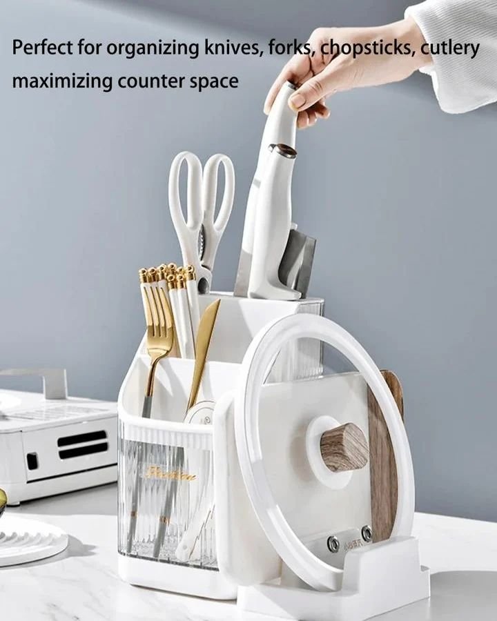 Multifunctional Kitchen Storage Rack | - Elegant Households KE