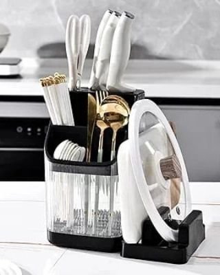 Multifunctional Kitchen Storage Rack | - Elegant Households KE
